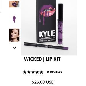 Lipstick and Lipliner Kylie Cosmetics